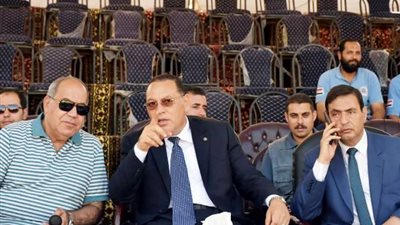 محافظ الشرقية يتابع اللمسات النهائية لمهرجان الخيول العربية ببلبيس