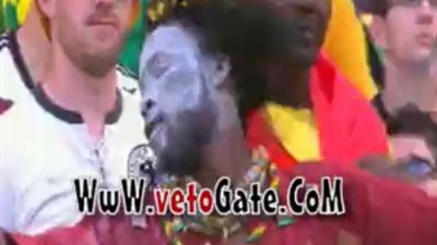 بالفيديو.. شعوذة وسحر من مشجعي غانا بمدرجات مباراة ألمانيا