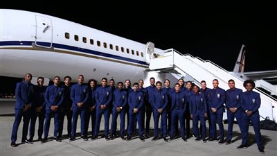 وصول منتخب البرازيل لروسيا للمشاركة في كأس العالم (صور)