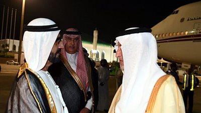ملك الأردن وأمير الكويت ومحمد بن راشد يغادرون جدة عقب قمة مكة (صور)