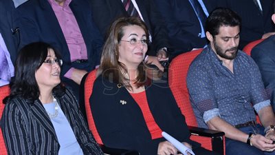 بالصور.. وزيرة التضامن ونجوم الفن في حفل مبادرة «بينا» لدعم الأيتام