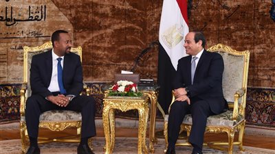 رئيس وزراء إثيوبيا يغادر مطار القاهرة بعد لقاء السيسي