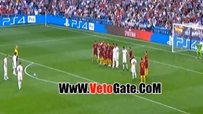 ريـال مدريد يتقدم على روما 0/1 في الشوط الأول (فيديو)