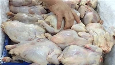 ضبط 1.250 طن دواجن مجهولة المصدر لتجهيزات مطعم سورى بالمهندسن