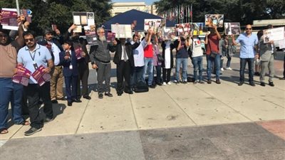 اعتداء قطري إخواني على وقفة ضد الإرهاب بجنيف