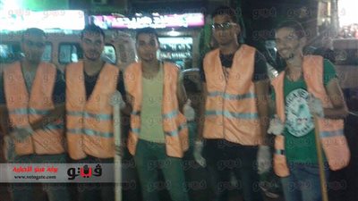 بالصور.. شباب العمرانية تبدأ حملة ابدأ بنفسك