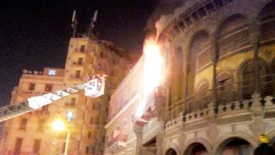 استعجال تقرير المعمل الجنائي لحريق سبيل أم محمد على