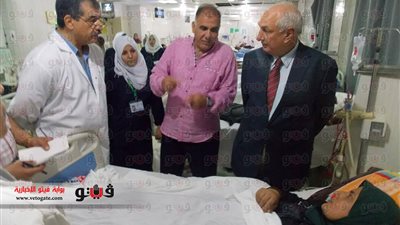 بالصور.. محافظ كفرالشيخ يبدى استياءه من وضع مستشفى «دسوق العام»