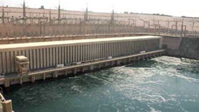 استمرار ارتفاع منسوب النيل أمام السد العالي