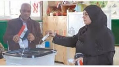 والدة الشهيد «مارد سيناء» تدلي بصوتها في دمياط