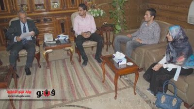 بالصور.. محافظ شمال سيناء يلتقى شباب المخترعين