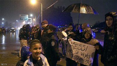 جماهير الأرجنتين تواصل تظاهراتها لمطالبة «ميسي» بالتراجع عن الاعتزال