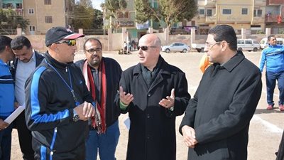 إسماعيل الفار يفتتح مبادرة الناشئين المتميزين رياضيا بالمنيا (صور)