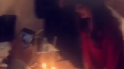 بالفيديو.. مينا عطا ومحمد شاهين يحتفلان بعيد ميلاد رنا سماحة