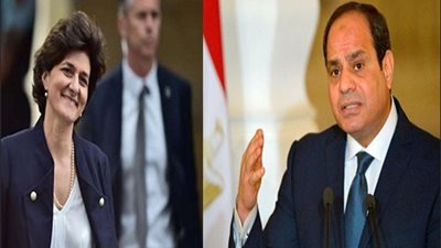 التعاون العسكري يتصدر مباحثات السيسي ووزيرة دفاع فرنسا