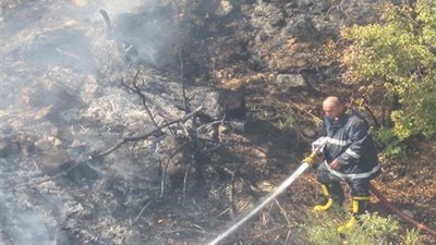 السيطرة على حريق شونة قش أرز بـ«أولاد صقر» في الشرقية