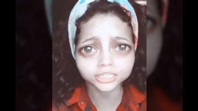 بالفيديو.. رد فعل فتاة اكتشفت ارتداء شقيقتها لملابسها