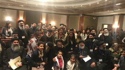 أساقفة يشاركون في مؤتمر «Be One» لكهنة شبرا الخيمة