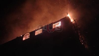 تحقيقات حريق كنيسة شبرا الخيمة: انفجار كابينة كهرباء السبب