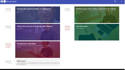 تطبيق جديد لتنفيذ جدول أعمال المؤتمرات لمستخدمى الأندرويد