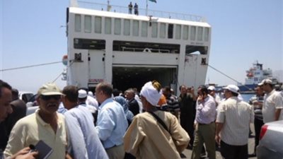 وصول 2016 راكبا لميناء نويبع