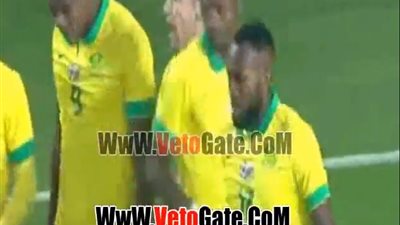 بالفيديو.. جنوب أفريقيا تتقدم على منتخب مصر بهدف في الشوط الأول