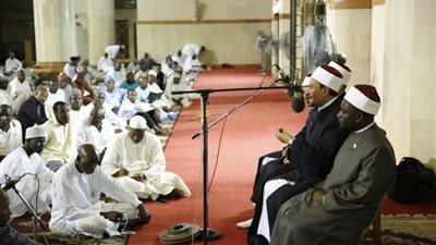 مفتي نيجيريا يستقبل قافلة حكماء المسلمين بـ«أبوجا»