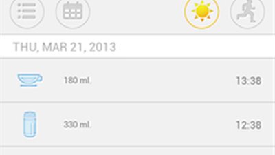 تطبيق لـ «سامسونج» يذكرك بشرب المياه من خلال الرسوم البيانية