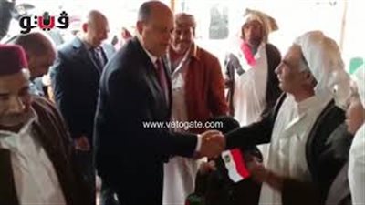 معمرة «101 عام» تشارك في الانتخابات الرئاسية بمطروح (فيديو)