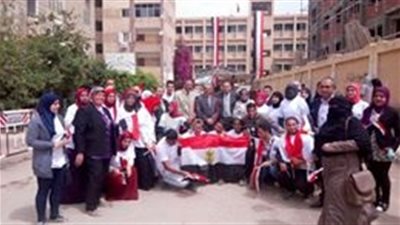 طلاب جامعة كفرالشيخ يدلون بأصواتهم في الانتخابات الرئاسية