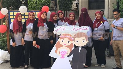 بالصور.. «ورقة بتقتل حلم» حملة لمناهضة الزواج العرفي بإعلام القاهرة