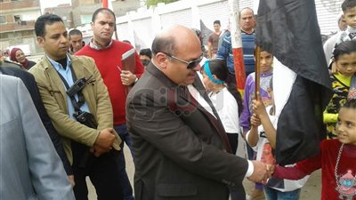 مدير أمن دمياط يتفقد اللجان الانتخابية (صور)
