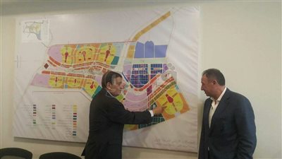 الخطيب يطرح رؤيته الرياضية مع رئيس العاصمة الإدارية الجديدة