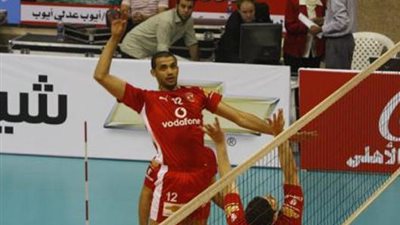 طائرة الأهلي تواجه منتخب الأردن وديا غدا