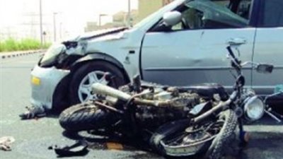 مصرع شخصين في حادث تصادم على الطريق الحر بالقليوبية