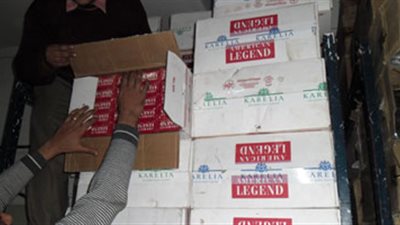 ضبط 340 علبة سجائر محظورة في بورفؤاد