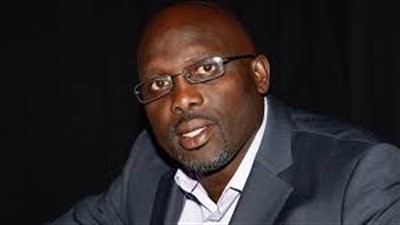 نجم كرة القدم السابق جورج وايا يترشح لرئاسة ليبيريا