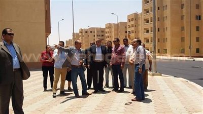 محافظ الجيزة يتفقد أعمال المرحلة الثالثة من مشروع إسكان الشباب