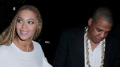 بالصور.. بيونسيه تحتفل بنجاح حفل لندن مع زوجها جاي زي