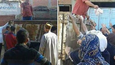 التحقيق في واقعة توزيع السكر بسيارات قمامة بدمياط