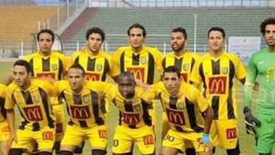 المقاولون العرب يتقدم بهدف أمام الإنتاج الحربي بالشوط الأول