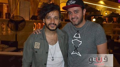 بالصور.. حاتم فهمي وإيساف نجما سحور «كونكورد»