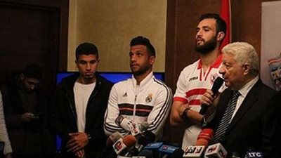 مرتضى منصور يداعب إسلام جمال: «انت لسه صوتك حلو»