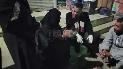 نقل مسنين لدور الرعاية وعلاج حالة بمستشفى ملوي في المنيا