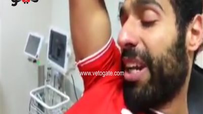 بالفيديو.. بكاء لاعب طائرة الأهلي في نهائي أفريقيا بعد إصابته بالصليبي