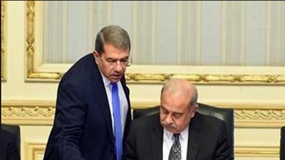شريف إسماعيل يلتقي وزير المالية
