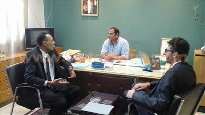 «تمام» يستقبل مدير المركز الروسي بقصر ثقافة الغردقة