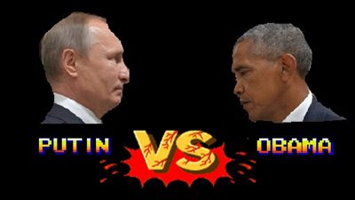 بالصور.. نظرة قاتلة بين أوباما وبوتين تثير سخرية الإنترنت