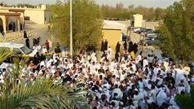 بالفيديو.. تصوير جوي لجنازة عبد الحسين عبد الرضا