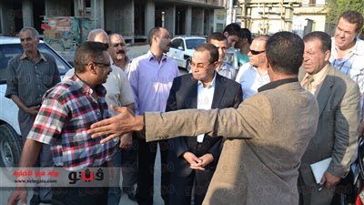 بالصور.. القصاص يتابع أعمال التجميل بحي ثان الإسماعيلية